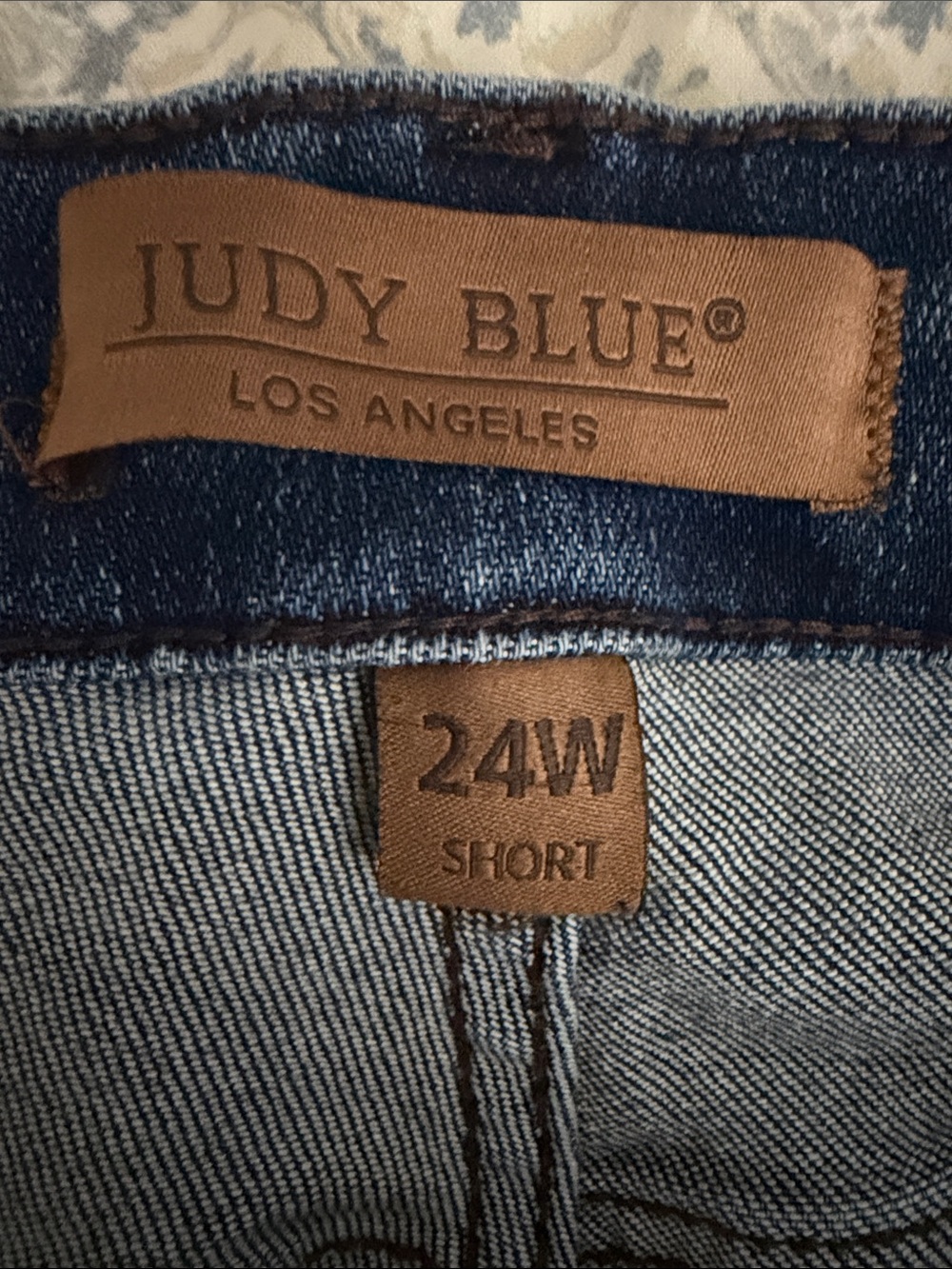 Judy Blue High Waist Tummy Control back pocket embroidery boot cut denim - Picture 6 of 14